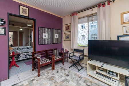 Sala de apartamento à venda com 1 quarto, 48m² em Azenha, Porto Alegre