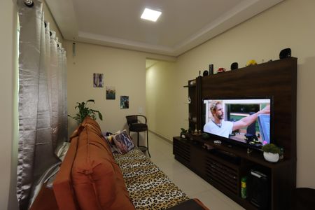 Sala de apartamento à venda com 2 quartos, 54m² em Vila Valparaíso, Santo André