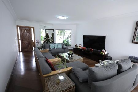 Sala de casa à venda com 4 quartos, 288m² em Vila Gilda, Santo André