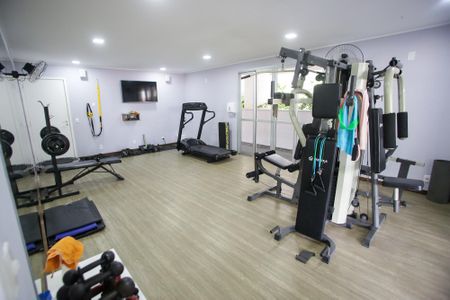 Apartamento para alugar com 120m², 4 quartos e 2 vagasÁrea comum - Academia