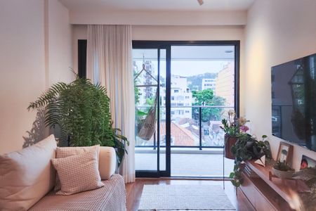 Sala de apartamento para alugar com 3 quartos, 126m² em Botafogo, Rio de Janeiro