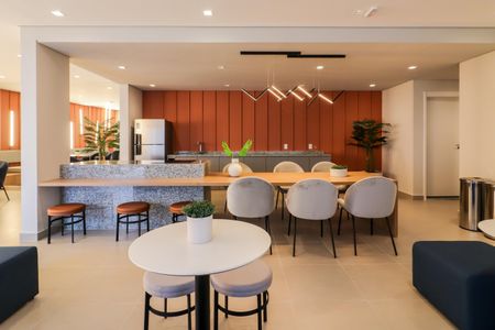 Apartamento para alugar com 28m², 1 quarto e sem vaga Apartamento para alugar com 28m², 1 quarto e sem vagaÁrea comum - Salão de festas