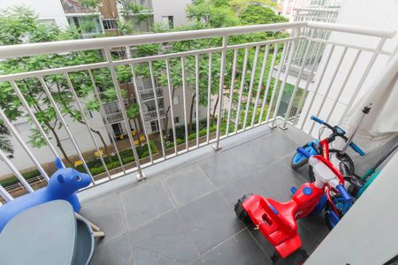 Varanda da Sala  de apartamento à venda com 2 quartos, 45m² em Jardim Vila Formosa, São Paulo