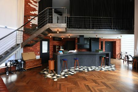 Studio para alugar com 143m², 1 quarto e 2 vagascozinha