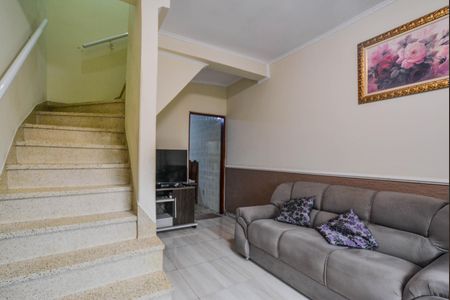 Sala de casa à venda com 2 quartos, 109m² em Jardim Alvorada, Santo André