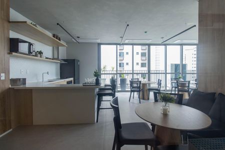 Studio para alugar com 24m², 0 quarto e sem vaga Studio para alugar com 24m², 0 quarto e sem vagaÁrea comum - Salão de festas