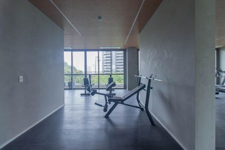 Studio para alugar com 24m², 0 quarto e sem vaga Studio para alugar com 24m², 0 quarto e sem vagaÁrea comum - Academia