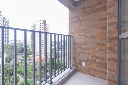 Varanda de kitnet/studio para alugar com 0 quarto, 24m² em Chácara Klabin, São Paulo