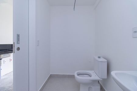 Studio para alugar com 24m², 0 quarto e sem vaga Studio para alugar com 24m², 0 quarto e sem vagaBanheiro