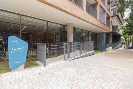 Studio para alugar com 24m², 0 quarto e sem vaga Studio para alugar com 24m², 0 quarto e sem vagaFachada e portaria