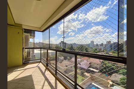 Varanda da Sala de apartamento para alugar com 3 quartos, 120m² em Rio Branco, Novo Hamburgo