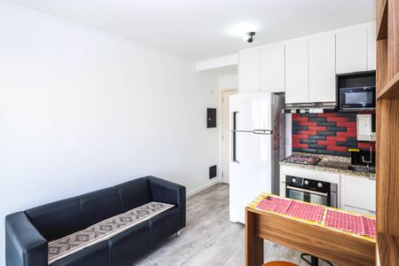 Sala/Cozinha de kitnet/studio para alugar com 1 quarto, 25m² em Aclimação, São Paulo