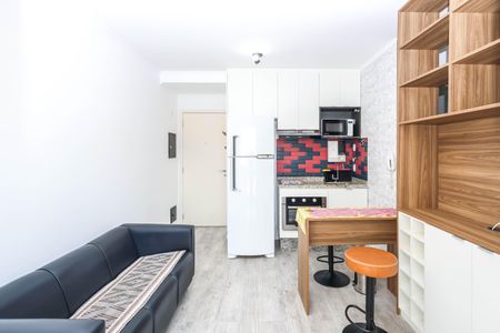 Sala/Cozinha de kitnet/studio para alugar com 1 quarto, 25m² em Aclimação, São Paulo