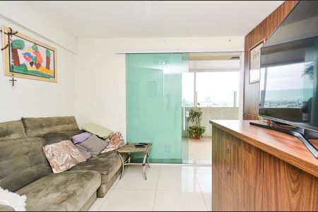Sala da cobertura de apartamento à venda com 3 quartos, 160m² em Calafate, Belo Horizonte