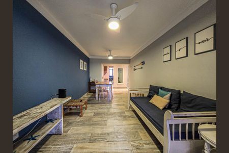 Sala de apartamento para alugar com 2 quartos, 92m² em Aparecida, Santos