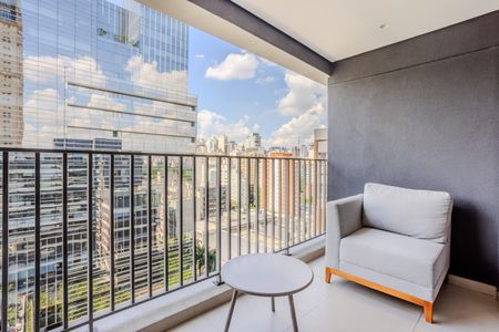 Varanda de apartamento para alugar com 1 quarto, 27m² em Cerqueira César, São Paulo
