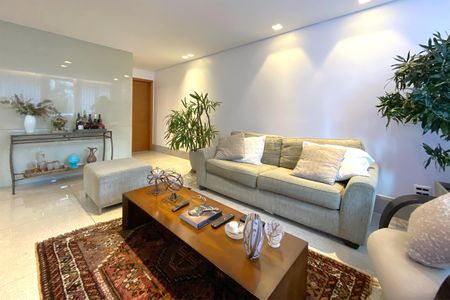 Sala de Estar de apartamento à venda com 3 quartos, 160m² em Anchieta, Belo Horizonte