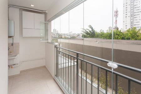 Varanda de apartamento para alugar com 2 quartos, 46m² em Jardim Santo Antoninho, São Paulo