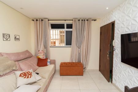 Sala de apartamento à venda com 2 quartos, 53m² em Jardim Riacho das Pedras, Contagem