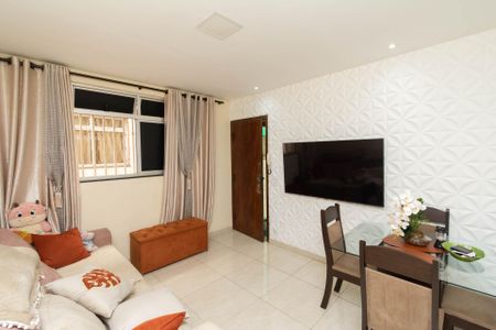 Sala de apartamento à venda com 2 quartos, 53m² em Jardim Riacho das Pedras, Contagem