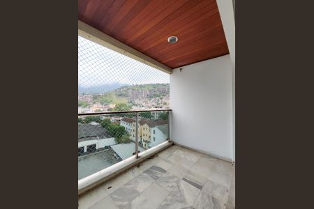 Varanda da Sala de apartamento à venda com 2 quartos, 110m² em Grajaú, Rio de Janeiro