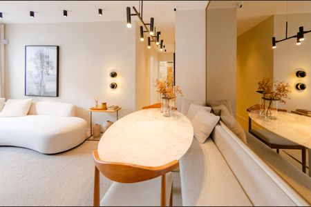 Sala de apartamento à venda com 2 quartos, 100m² em Estoril, Belo Horizonte