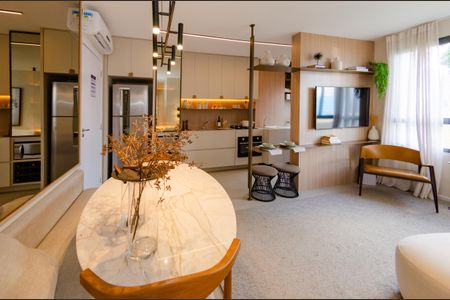 Sala de apartamento à venda com 2 quartos, 100m² em Estoril, Belo Horizonte