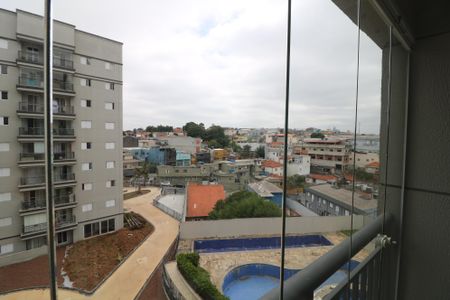 Varanda da Sala de apartamento para alugar com 2 quartos, 52m² em Vila Bela, São Paulo