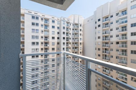 Varanda da Suíte de apartamento para alugar com 2 quartos, 54m² em Santo Cristo, Rio de Janeiro