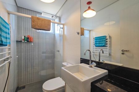 Apartamento para alugar com 137m², 3 quartos e 2 vagas Apartamento para alugar com 137m², 3 quartos e 2 vagasBanheiro da suíte 3