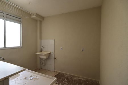 Cozinha de apartamento para alugar com 2 quartos, 45m² em Jd Reserva Real, Ribeirão Preto