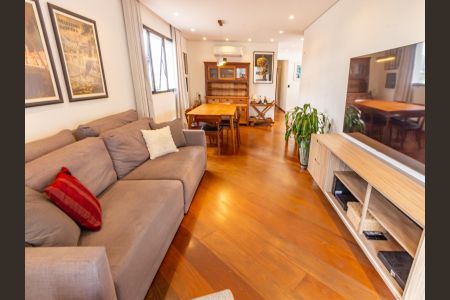 Sala de apartamento à venda com 3 quartos, 108m² em Vila Regente Feijó, São Paulo