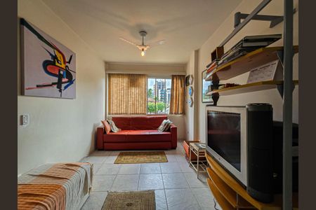 Sala de apartamento para alugar com 1 quarto, 86m² em Ponta da Praia, Santos