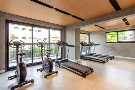 Studio à venda com 24m², 1 quarto e sem vaga Studio à venda com 24m², 1 quarto e sem vagaÁrea comum - Academia