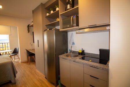 Studio à venda com 24m², 1 quarto e sem vaga Studio à venda com 24m², 1 quarto e sem vagaCozinha