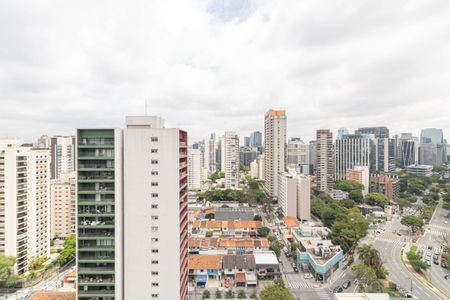 Varanda de kitnet/studio para alugar com 1 quarto, 25m² em Vila Olímpia, São Paulo