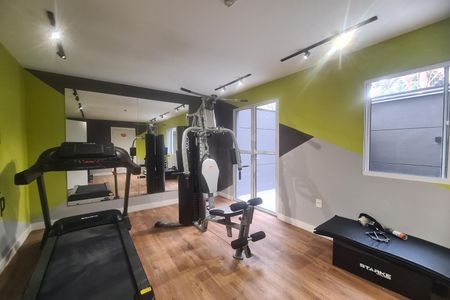 Área comum - Academia de kitnet/studio para alugar com 1 quarto, 19m² em Vila Ema, São Paulo