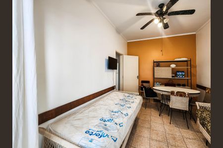 Sala de apartamento para alugar com 1 quarto, 95m² em Ponta da Praia, Santos