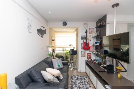 Sala de apartamento à venda com 1 quarto, 42m² em Vila Gustavo, São Paulo