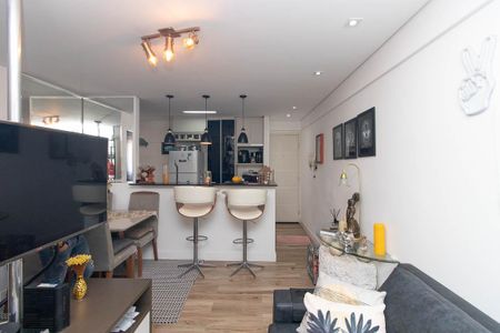 Sala de apartamento à venda com 1 quarto, 42m² em Vila Gustavo, São Paulo