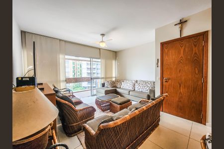 Sala de apartamento para alugar com 3 quartos, 85m² em Boqueirão, Santos