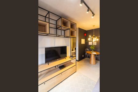 Sala de apartamento para alugar com 2 quartos, 42m² em Cidade Monções, São Paulo