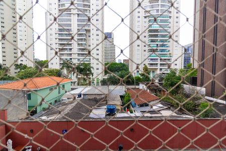 Vista Varanda Sala de apartamento para alugar com 2 quartos, 42m² em Cidade Monções, São Paulo