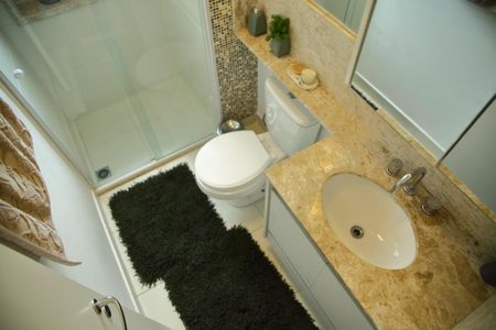 Apartamento à venda com 93m², 2 quartos e 2 vagasSuíte - Banheiro 
