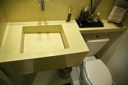 Apartamento à venda com 93m², 2 quartos e 2 vagasLavabo da Sala 