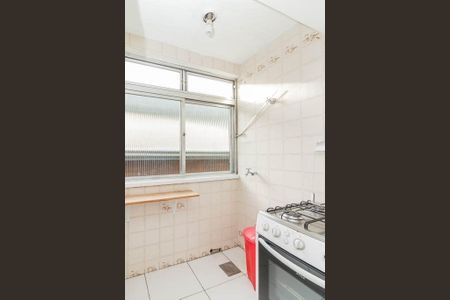 Cozinha de apartamento para alugar com 1 quarto, 36m² em Santa Maria Goretti, Porto Alegre