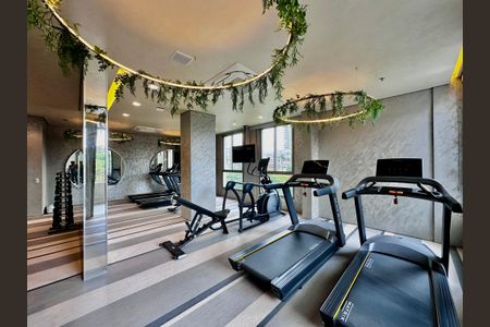 Apartamento à venda com 33m², 1 quarto e sem vaga Apartamento à venda com 33m², 1 quarto e sem vagaAcademia