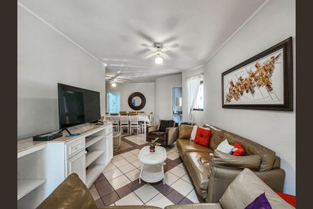 Sala de apartamento para alugar com 2 quartos, 87m² em Ponta da Praia, Santos