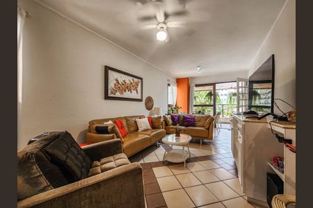 Sala de apartamento para alugar com 2 quartos, 87m² em Ponta da Praia, Santos