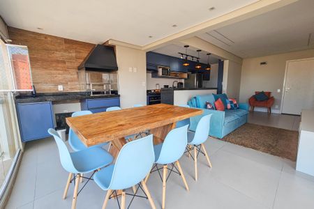 Varanda Sala de apartamento para alugar com 2 quartos, 65m² em Parque Enseada, Guarujá